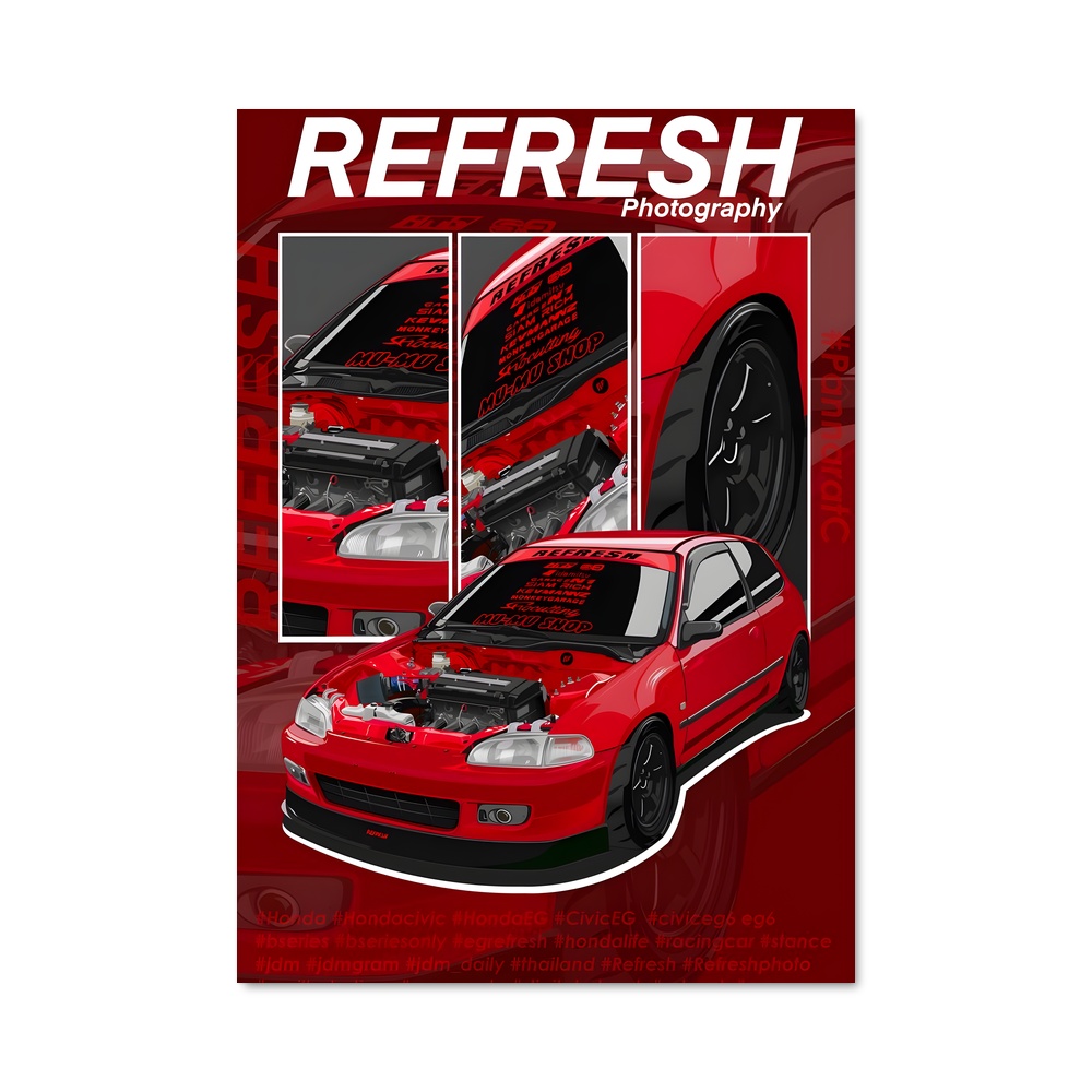 Poster Refh Racing
